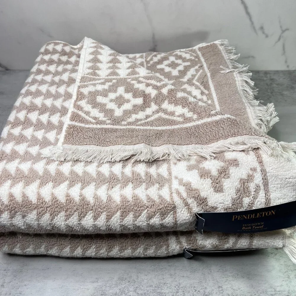 Pendleton 6 Piece Sundown Cement Bath Towels Set